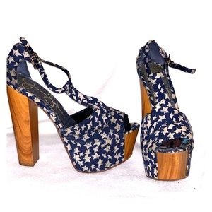 Jesssica Simpson platform heels